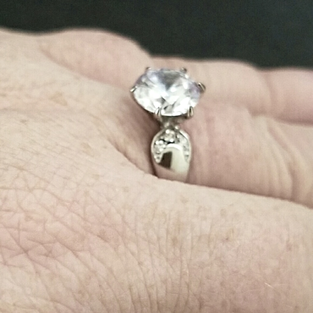 3.9 Carat CZ Engagement Ring Size 10